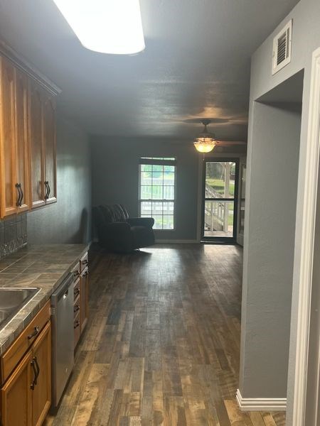 looking into the living room